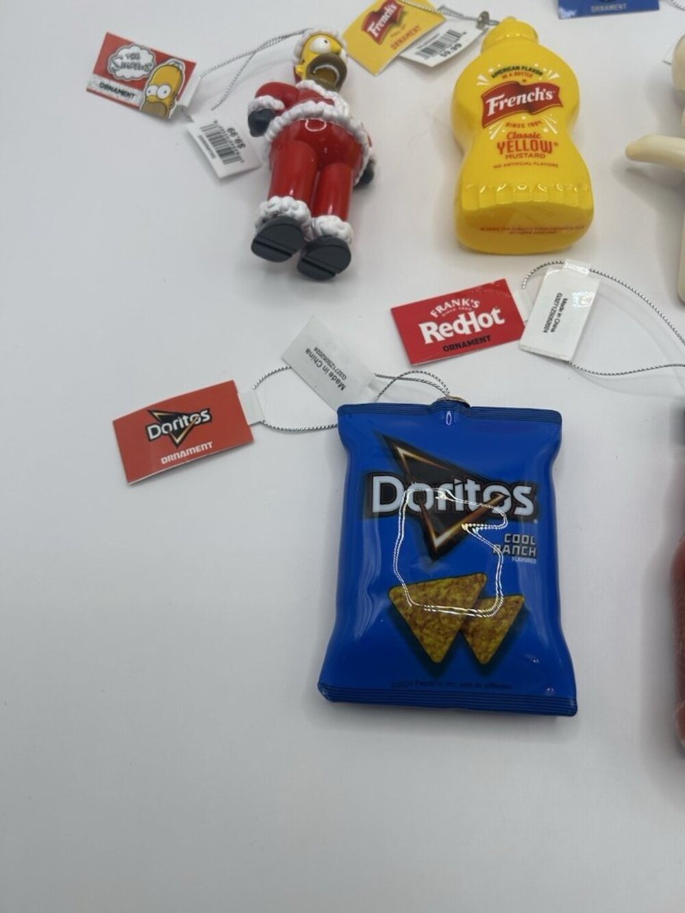New 2024 French’s Mustard Doritos Pillsbury Dough Christmas Ornament Set Of 5 - Picture 6 of 9
